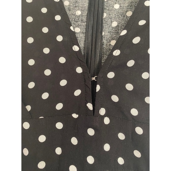 Midi polka dot dress - Picture 4 of 5